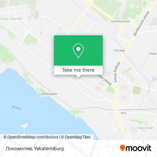 Локомотив map