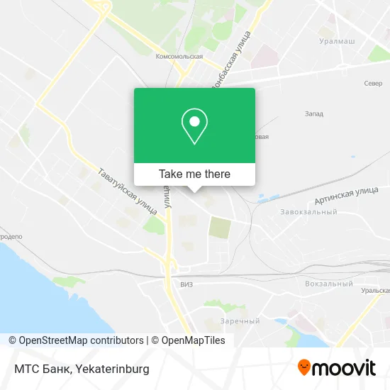 МТС Банк map