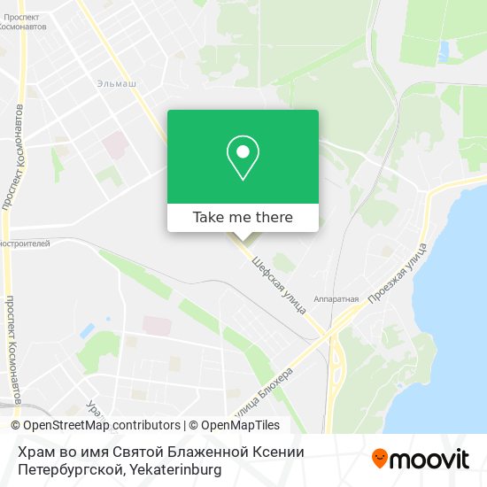 Храм во имя Святой Блаженной Ксении Петербургской map