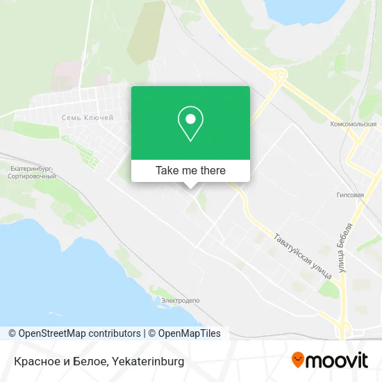 Красное и Белое map