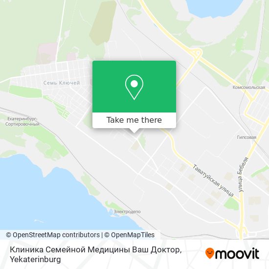Клиника Семейной Медицины Ваш Доктор map