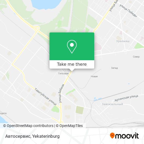 Автосервис map