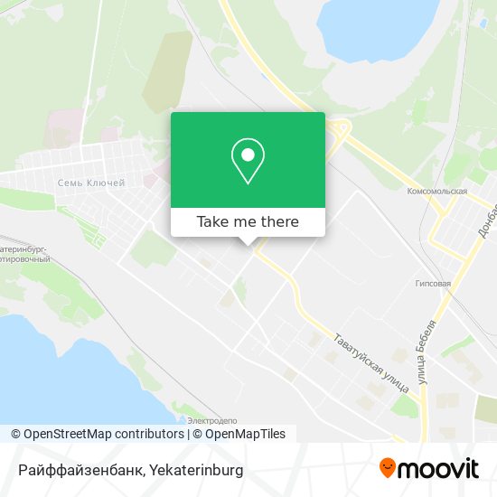Райффайзенбанк map