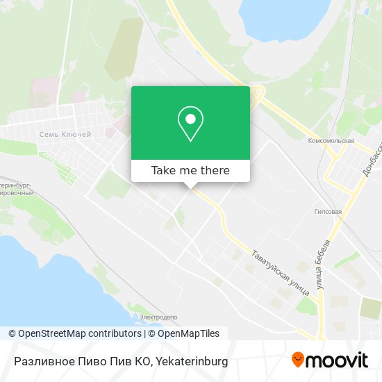 Разливное Пиво Пив КО map