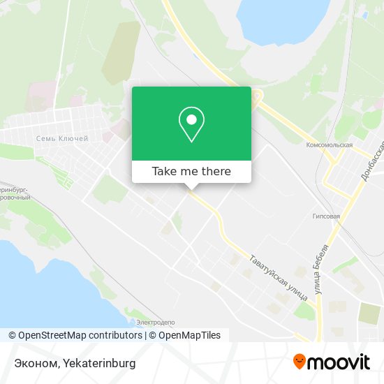 Эконом map