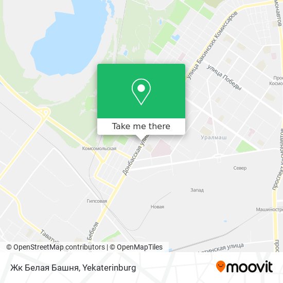 Жк Белая Башня map