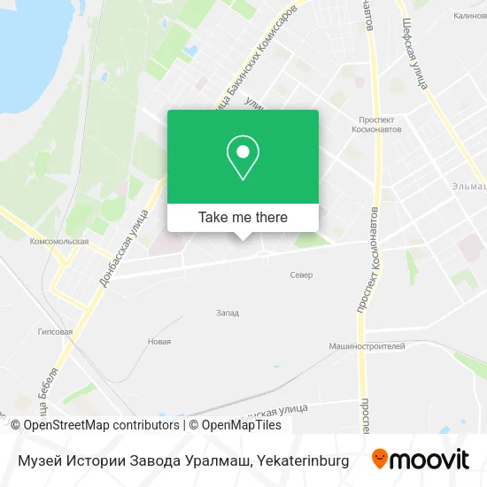 Музей Истории Завода Уралмаш map