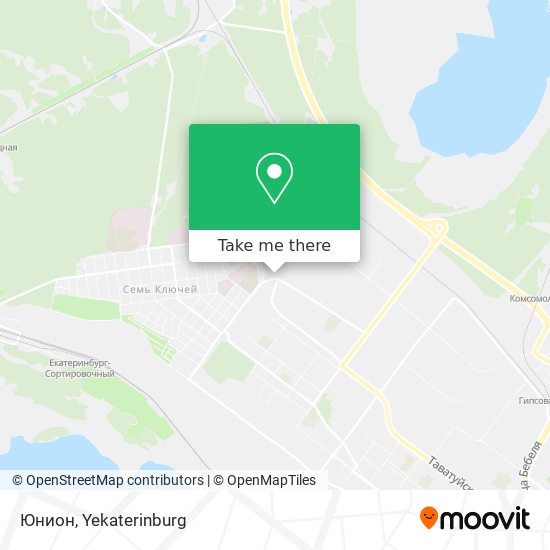 Юнион map
