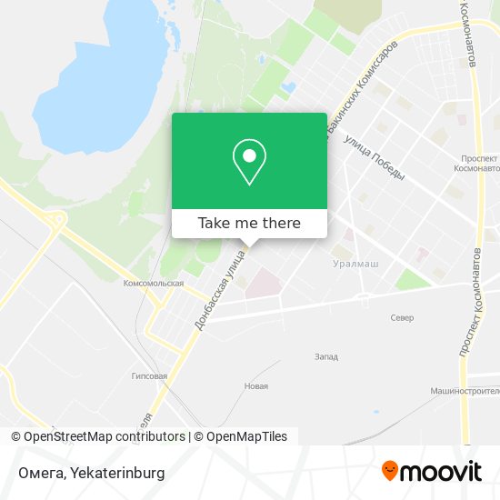 Омега map