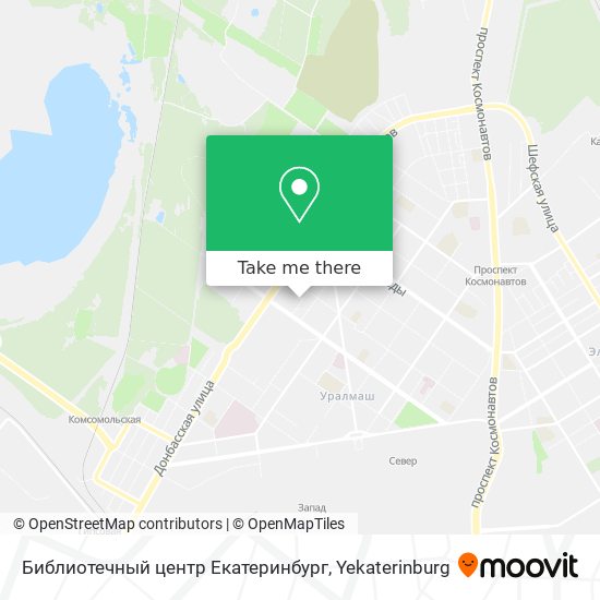 Библиотечный центр Екатеринбург map