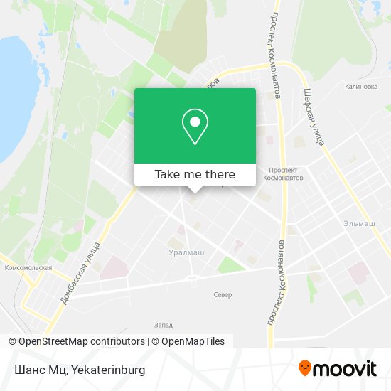 Шанс Мц map