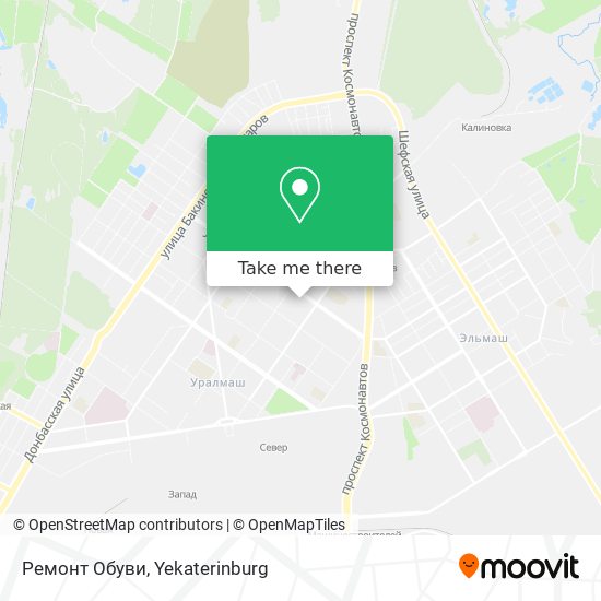 Ремонт Обуви map