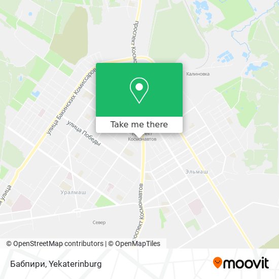 Бабпири map