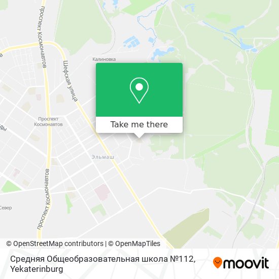 Средняя Общеобразовательная школа №112 map