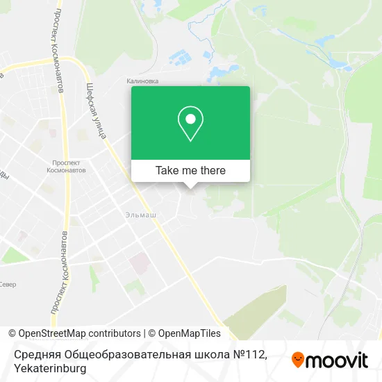 Средняя Общеобразовательная школа №112 map