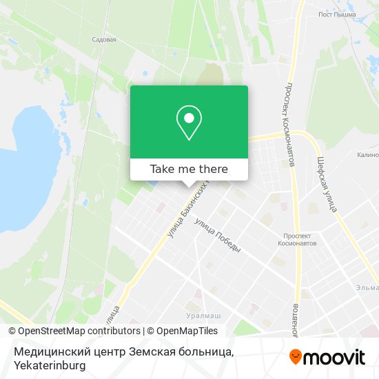 Медицинский центр Земская больница map