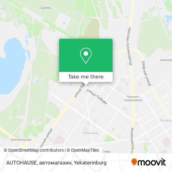 AUTOHAUSE, автомагазин map