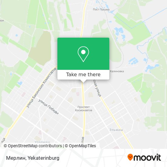Мерлин map