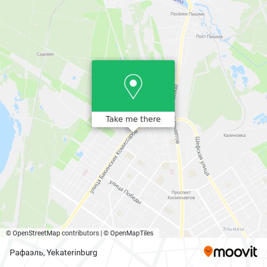 Рафаэль map