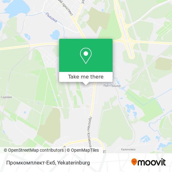 Промкомплект-Екб map