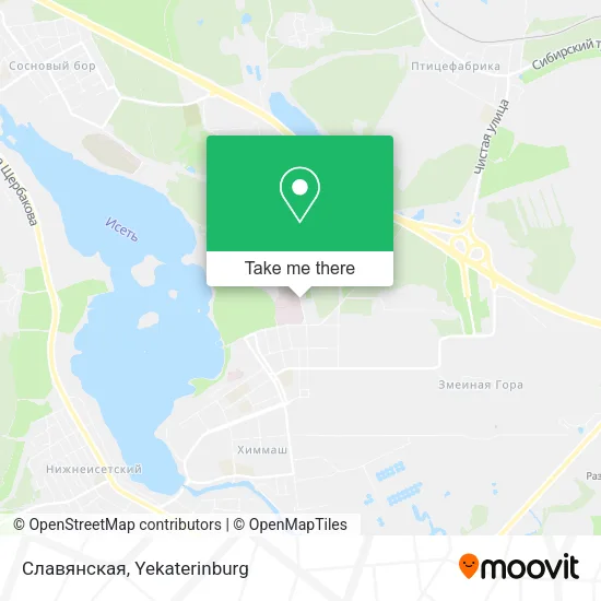 Славянская map