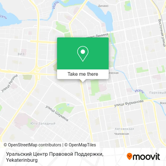 Уральский Центр Правовой Поддержки map