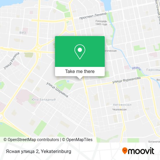 Ясная улица 2 map