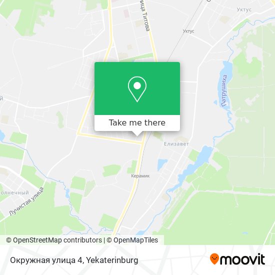 Окружная улица 4 map