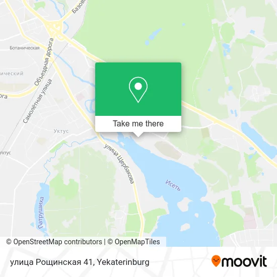 улица Рощинская 41 map