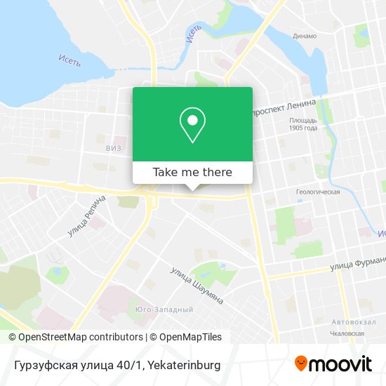 Гурзуфская улица 40/1 map