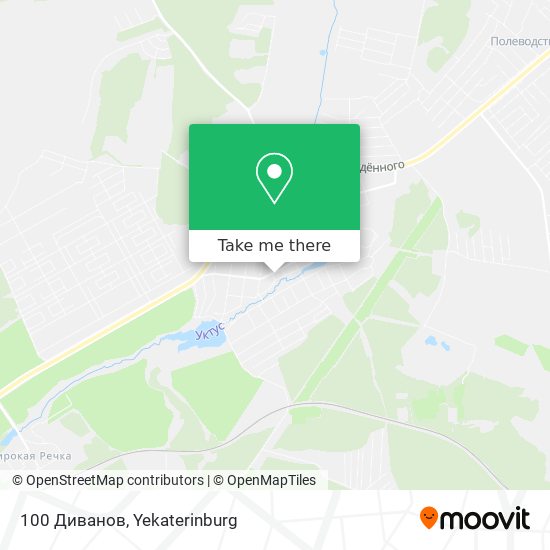 100 Диванов map