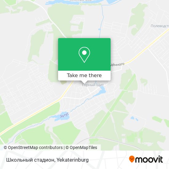 Школьный стадион map