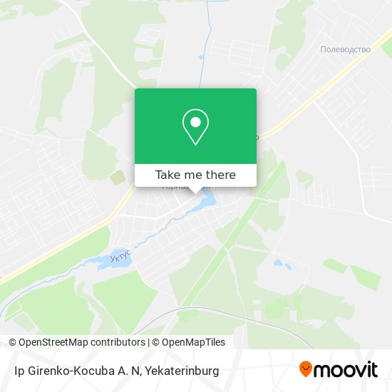 Ip Girenko-Kocuba A. N map