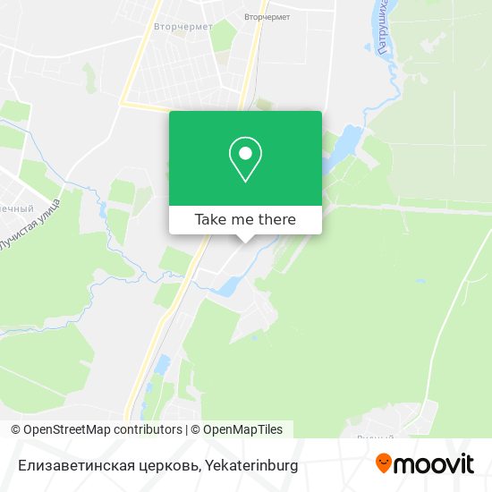 Елизаветинская церковь map