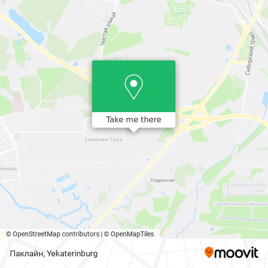 Паклайн map