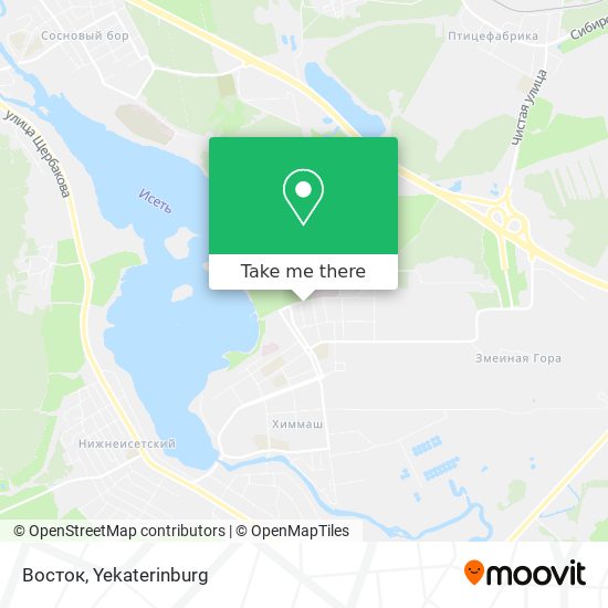 Восток map