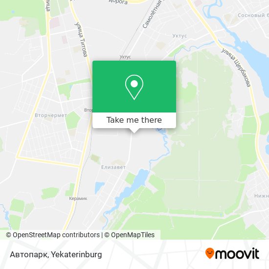 Автопарк map