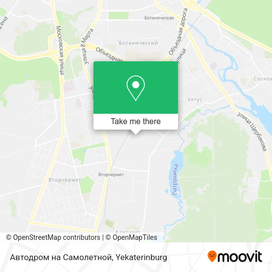 Автодром на Самолетной map