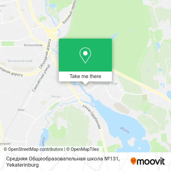 Средняя Общеобразовательная школа №131 map