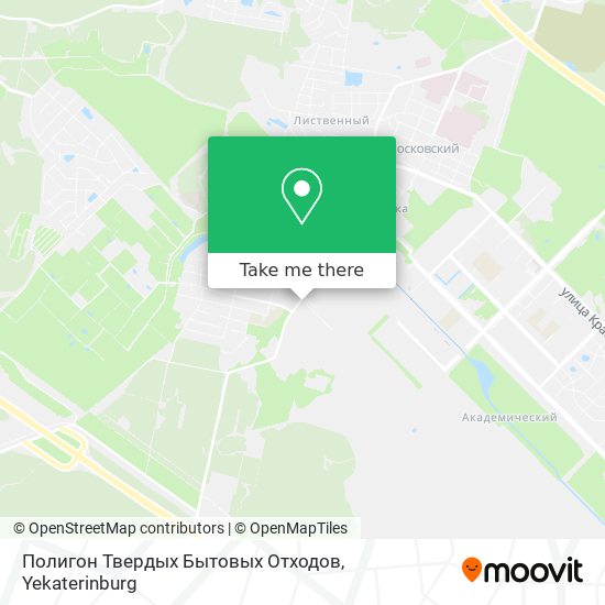 Полигон Твердых Бытовых Отходов map