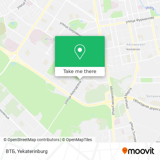 ВТБ map