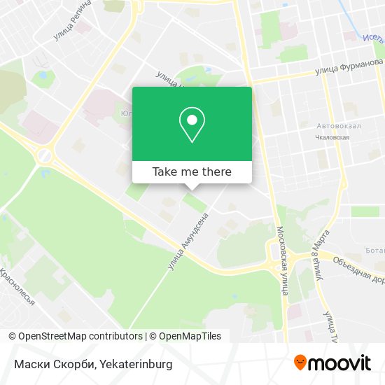Маски Скорби map