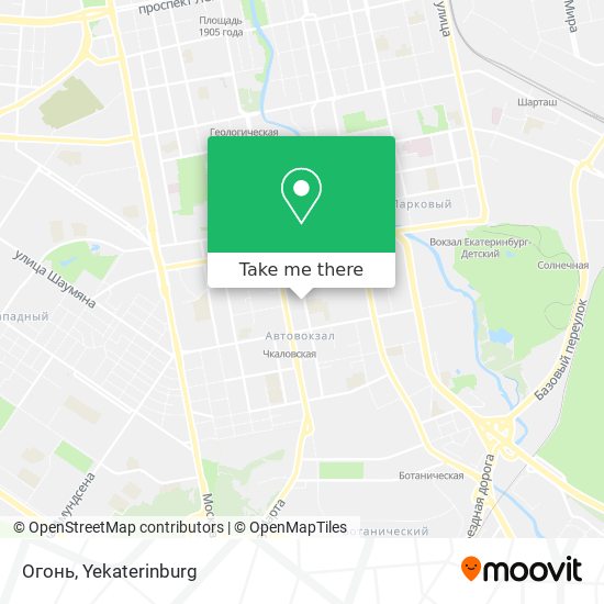 Огонь map