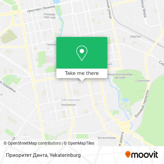 Приоритет Дента map