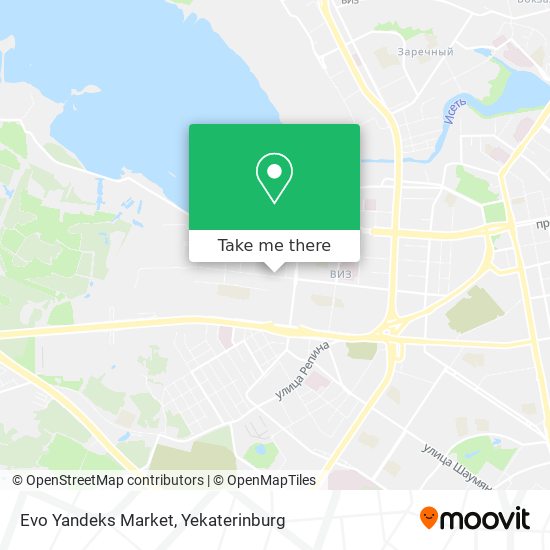 Evo Yandeks Market map