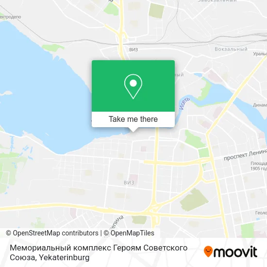 Мемориальный комплекс Героям Советского Союза map
