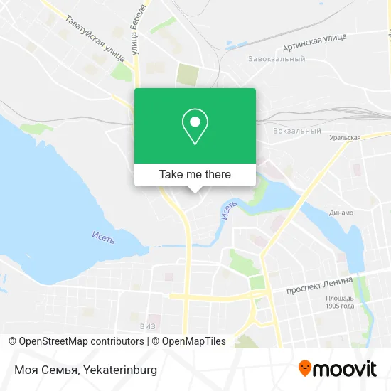 Моя Семья map