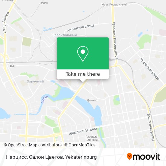 Нарцисс, Салон Цветов map