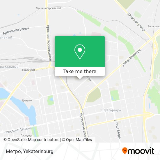 Метро map