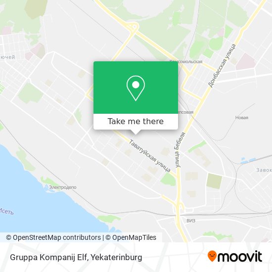 Gruppa Kompanij Elf map